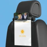 Car Storage Garbage Bag Bracket Car Mobile Phone Tablet Rear Pillow Holder - Image 8