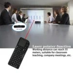 A8 Mini Wireless Mouse And Keyboard With Laser Touchpad Keyboard - Image 3