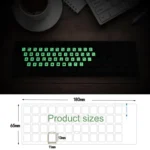 3 PCS Luminous Keyboard Stickers Notebook Desktop Computer Keyboard Stickers - Image 6