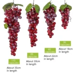 Simulation Fruit Simulation Grapes PVC with Cream Grape Shoot Props - Image 2