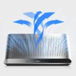 NUOXI Q5 Notebook Radiator Base Computer Aluminum Alloy Plate Pad Fan Bracket - Image 3