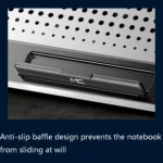 NUOXI Q5 Notebook Radiator Base Computer Aluminum Alloy Plate Pad Fan Bracket - Image 6
