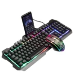 LIMEIDE T21 104Keys Wired Gaming Backlit Computer Manipulator Keyboard and Mouse Set, Cable Length: 1.4 m - Image 2