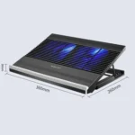 NUOXI T10 Laptop Radiator Multi-File Adjustment Aluminum Alloy Bracket - Image 2