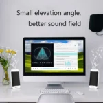 YEEZE S4 Notebook PC Mini Speaker Wired USB 2.0 Portable Speaker - Image 5