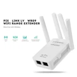 PIX-LINK LV-WR09 300Mbps WiFi Range Extender Repeater Mini Router - Image 3