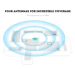 PIX-LINK LV-WR09 300Mbps WiFi Range Extender Repeater Mini Router - Image 4