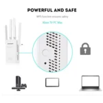 PIX-LINK LV-WR09 300Mbps WiFi Range Extender Repeater Mini Router - Image 5