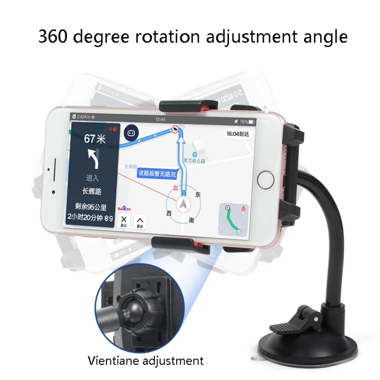 TBD0571942901_B2.webp Car Windshield Automatic Lock Phone Holder - Image 3