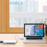 YH-U1009 3 x USB 3.0 + RJ45 to USB 3.0 External Drive-Free HUB for Laptops, Random Color Delivery - Image 5