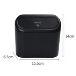 Car Trash Can Large Capacity Interior Accessories Box - Image 2