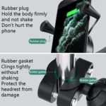 Car Headrest Bracket Motorcycle Rearview Mobile Phone Bracket Style: - Image 4