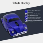 CM0010B 1200 DPI 3-keys Car Shape Wireless Mouse - Image 3