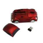 CM0010B 1200 DPI 3-keys Car Shape Wireless Mouse - Image 5