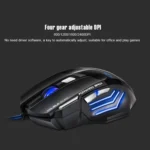 IMICE X7 2400 DPI 7-Key Wired Gaming Mouse with Colorful Breathing Light, Cable Length: 1.8m - Image 3