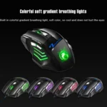 IMICE X7 2400 DPI 7-Key Wired Gaming Mouse with Colorful Breathing Light, Cable Length: 1.8m - Image 5