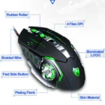 T-WOLF V6 USB Interface 6-Buttons 3200 DPI Wired Mouse Gaming Mechanical Macro Programming 7-Color Luminous Gaming Mouse, Cable Length: 1.5m - Image 5