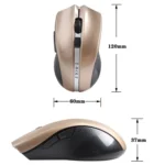 T-WOLF Q5 2.4GHz 5-Buttons 2000 DPI Wireless Mouse Silent And Non-Light Gaming Office Mouse For Computer PC Laptop - Image 3