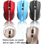 T-WOLF Q5 2.4GHz 5-Buttons 2000 DPI Wireless Mouse Silent And Non-Light Gaming Office Mouse For Computer PC Laptop - Image 4