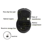 T-WOLF Q5 2.4GHz 5-Buttons 2000 DPI Wireless Mouse Silent And Non-Light Gaming Office Mouse For Computer PC Laptop - Image 6