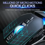 T-WOLF G530 USB Interface 7-Buttons 6400 DPI Wired Mouse Mechanical Gaming Macro Definition 4-Color Breathing Light Gaming Mouse, Cable Length: 1.5m - Image 4