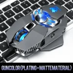 T-WOLF V10 USB Interface 7 Buttons 6400 DPI Gaming Wired Mouse Custom Macro Programming 4-Color Breathing Light Gaming Mouse, Cable Length: 1.5m - Image 7