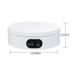 ND120 USB Automatic Rotating Camera Table Hand-Made Panoramic Display Table Turntable - Image 3