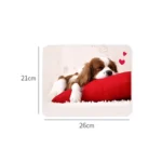 6 PCS Non-Slip Mouse Pad Thick Rubber Mouse Pad, Size: 21 X 26cm - Image 2
