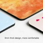 6 PCS Non-Slip Mouse Pad Thick Rubber Mouse Pad, Size: 21 X 26cm - Image 4