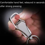 JOBON ZB-8780 Multi-Function Keychain Man Portable Mobile Phone Bracket Metal Waist Car Keychain - Image 5