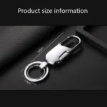 JOBON ZB-176 Car Keychain Men Waist Hanging Key Chain Pendant - Image 3