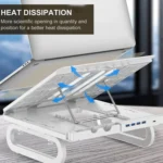 A23 Foldable Notebook Stand With 10-Speed Adjustment Computer Cooling Lifting Stand - Image 4
