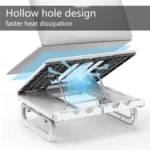 A23 Foldable Notebook Stand With 10-Speed Adjustment Computer Cooling Lifting Stand - Image 5