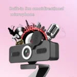 Network High-Definition Computer Camera Drive-Free Beautifying Light Camera with Omnidirectional Microphone, Cable Length: 1.8m - Image 3