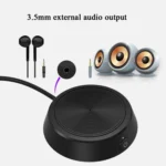 360-Degree Pickup Video Voice Call USB Omnidirectional Microphone Conference Microphone Webcast Microphone - Image 4