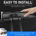Pb-48 Car Post-Row Back Pillow Mobile Phone Holder Back Seat Flat Telescopic Bracket - Image 7