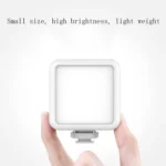 Ulanzi VL49  6W Small LED Video Light 5500K Dimmable Photography Soft Light Vlog Fill Light - Image 2
