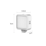 Ulanzi VL49  6W Small LED Video Light 5500K Dimmable Photography Soft Light Vlog Fill Light - Image 3