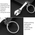 10 PCS Tool Metal Keychain Car Key Ring Pendant - Image 5
