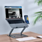 Oatsbasf Z08 Metal Notebook Support Adjustable Desktop Increase Notebook Stand - Image 7