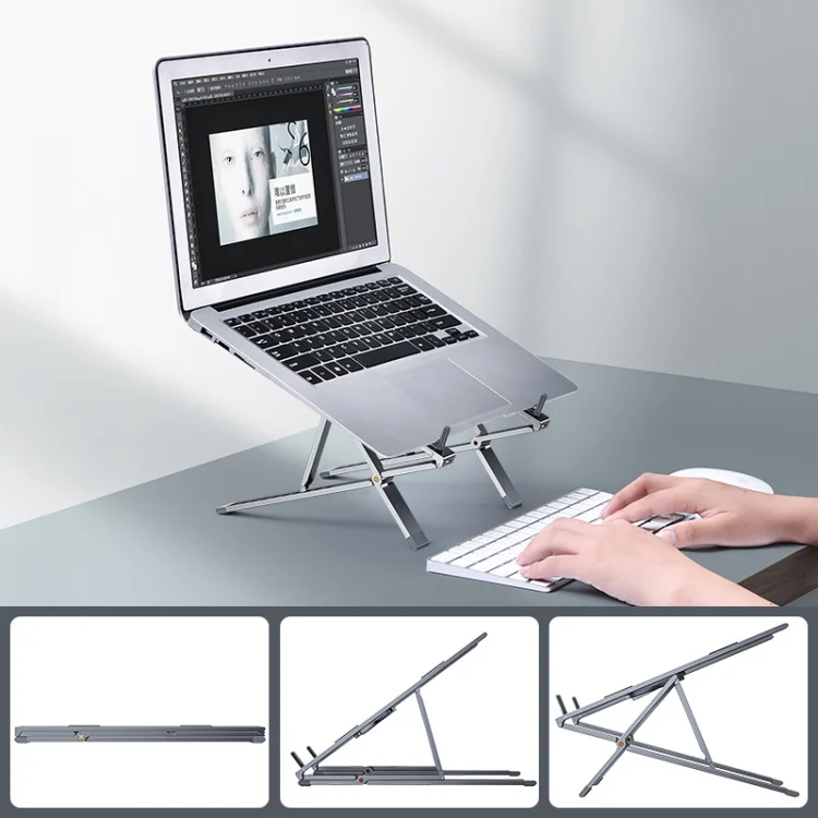 Oatsbasf Z02 Laptop Increasing Cooling Bracket Aluminum Alloy Desktop Adjustable Bracket
