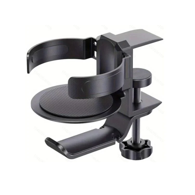 Rotating Cup Holder Headphone Holder Internet Cafe Monitor Headphone Hanger