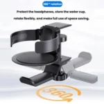 Rotating Cup Holder Headphone Holder Internet Cafe Monitor Headphone Hanger - Image 4