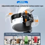 Rotating Cup Holder Headphone Holder Internet Cafe Monitor Headphone Hanger - Image 6