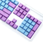 104-Keys Two-Color Mold Transparent PBT Keycap Mechanical Keyboard - Image 2