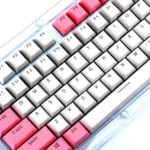 104-Keys Two-Color Mold Transparent PBT Keycap Mechanical Keyboard - Image 3