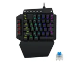 K700 44 Keys RGB Luminous Switchable Axis Gaming One-Handed Keyboard, Cable Length: 1m - Image 6