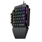 K700 44 Keys RGB Luminous Switchable Axis Gaming One-Handed Keyboard, Cable Length: 1m - Image 2