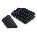 K700 44 Keys RGB Luminous Switchable Axis Gaming One-Handed Keyboard, Cable Length: 1m - Image 3