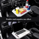 Car Multi-Purpose Steering Wheel Card Table Car Computer Bracket Chair Back Bracket Small Table Shelf Rack - Image 5